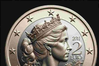 2 Euro Münze Beatrix Königin Der Niederlande 2001 Wert