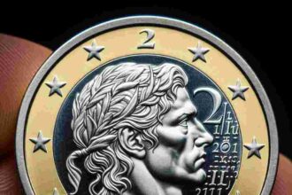 2 Euro Münze Lietuva 2015 Fehlprägung