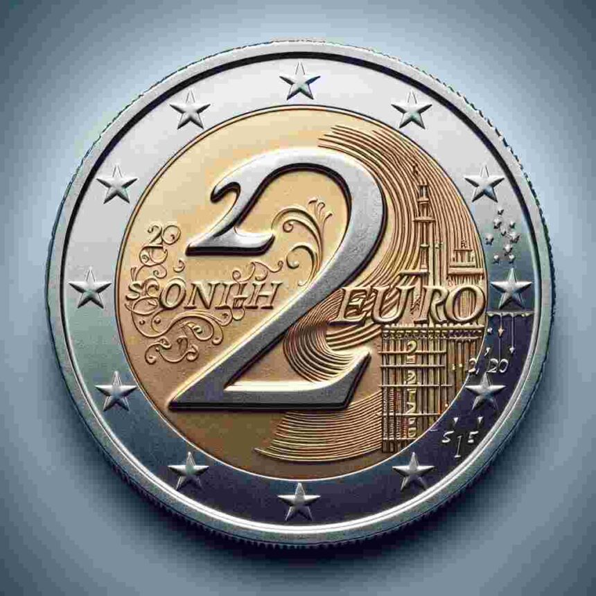 2 Euro Münze Spanien Fehlprägung