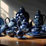 Kobalt Porzellan