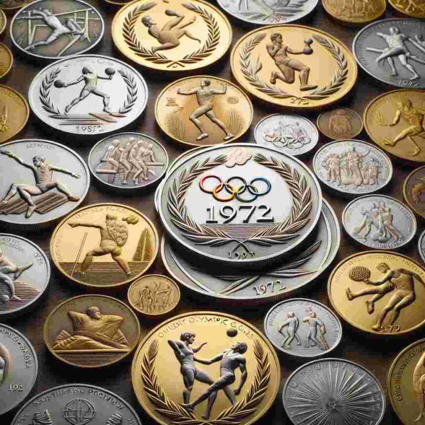 Münzen Olympische Spiele 1972