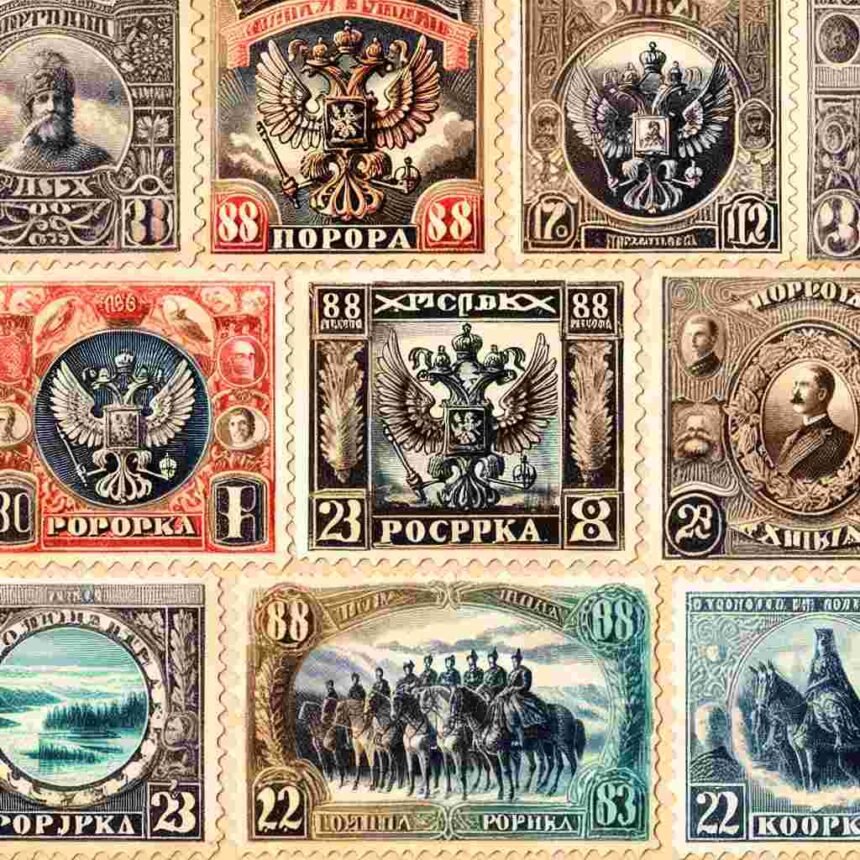 Briefmarken Russland Von 1858 1923