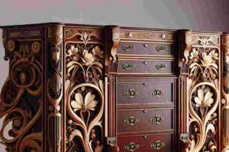 Jugendstil Schrank