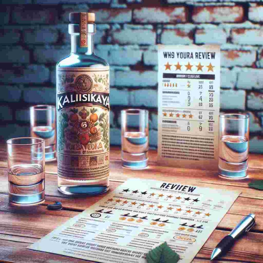 Kaliskaya Wodka Testbericht