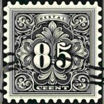 0 85 Cent Briefmarke