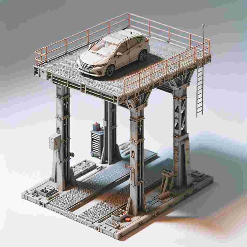 1-Säulen Hebebühne Gebraucht