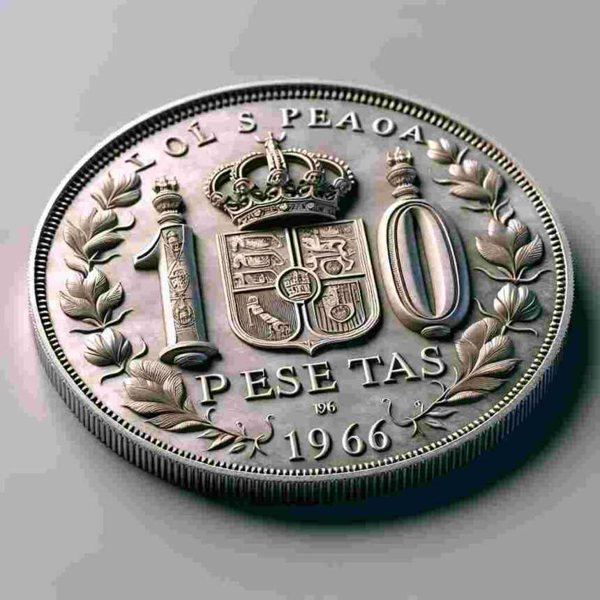 100 Pesetas 1966