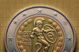 2 Euro Münze Griechenland 2002 Fehlprägung Mit S