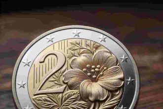 2 Euro Münze Mit Blume Wert