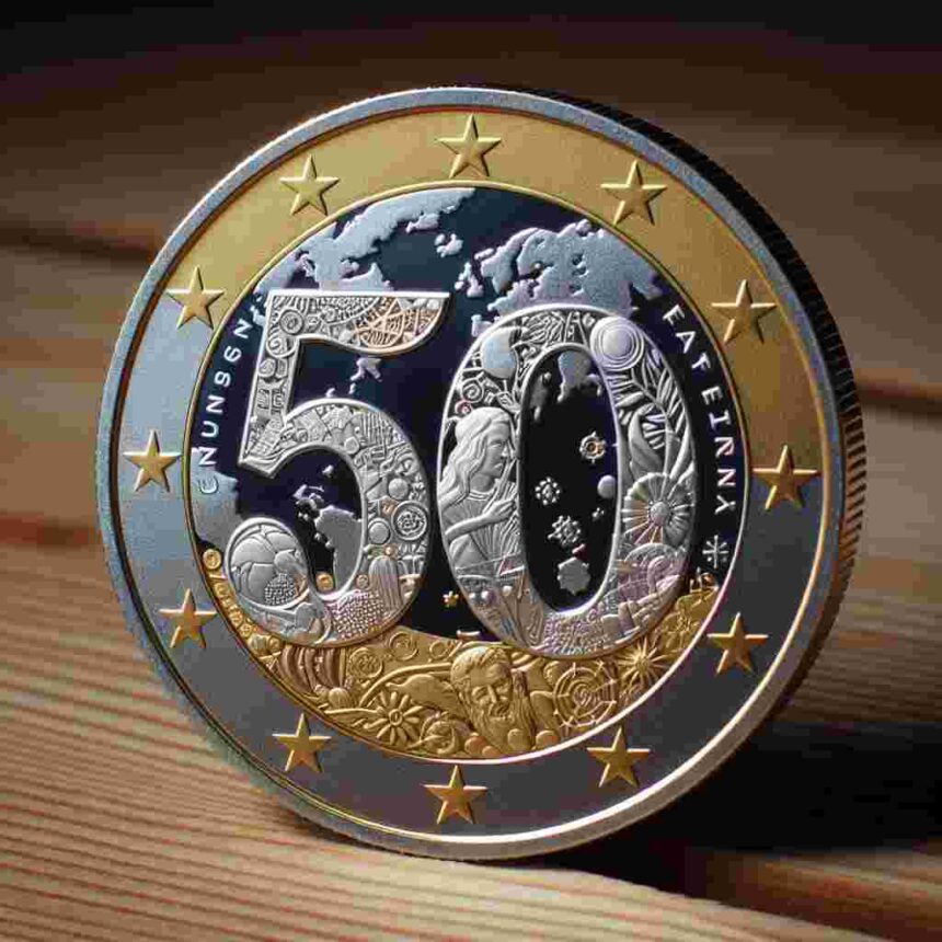 50 Jahre Staatsvertrag 2 Euro