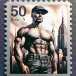 50 Cent Briefmarke
