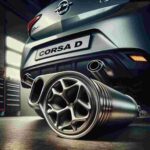 Auspuff Opel Corsa D