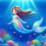 Meerjungfrau Flosse Mädchen