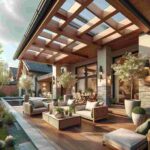 Überdachung Terrasse 6X4