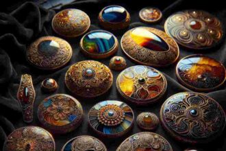 Achatscheiben Schmuck