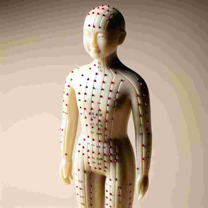 Akupunktur Puppe