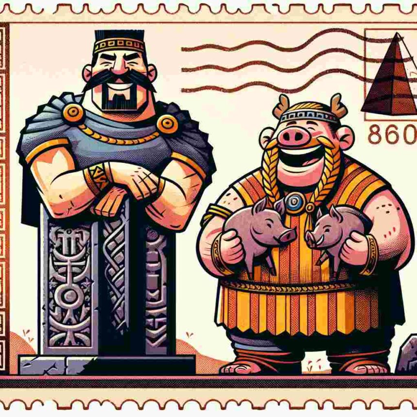 Asterix Und Obelix Briefmarken