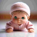 Baby Born Puppe Krabbeln