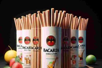 Bacardi Essbare Strohhalme