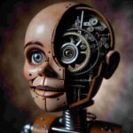 Bauchrednerpuppe Mit Augenmechanik