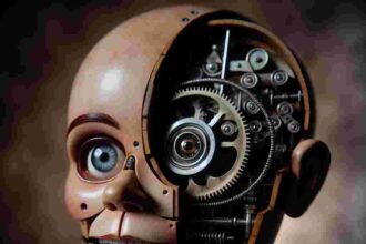 Bauchrednerpuppe Mit Augenmechanik