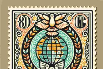 Briefmarke 80 Ct