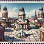 Briefmarke Berlin Gendarmenmarkt