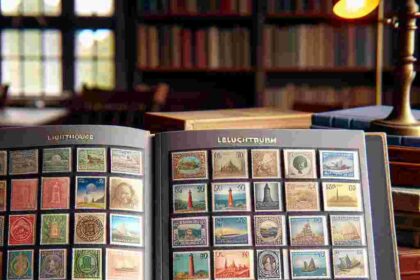 Briefmarken Einsteckalbum Leuchtturm