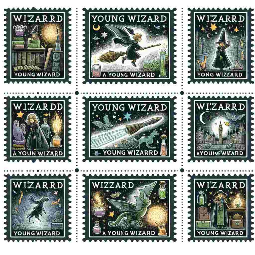 Briefmarken Harry Potter