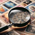 Briefmarken Lupe