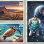 Briefmarken Motive 80 Cent