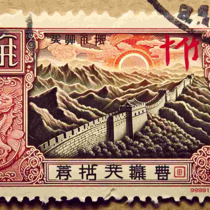 China Briefmarke