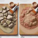 Egyptische Erde Vorher Nachher