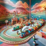 Elektrische Eisenbahn Kinder