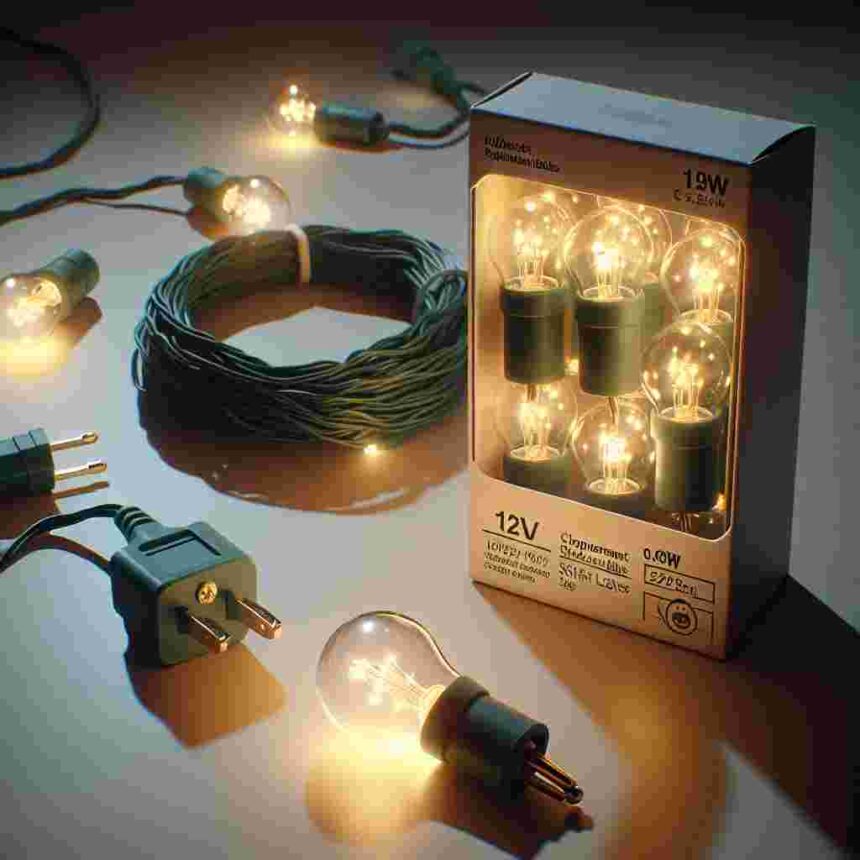 Ersatzbirnen Lichterkette 12V 0 96W