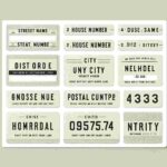 Etiketten Adresse