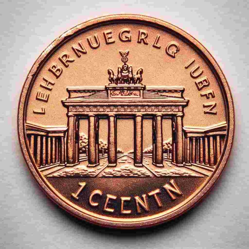 Fehlprägung 1 Cent Deutschland