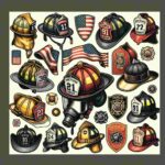 Feuerwehrhelme Usa