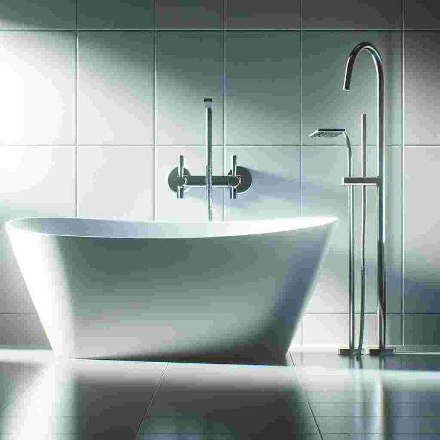 Freistehende Badewanne Mit Armatur