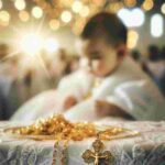 Goldkette Baby Taufe