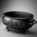 Gusseisen Bräter Oval Groß