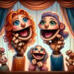 Handpuppen Mit Beweglichem Mund