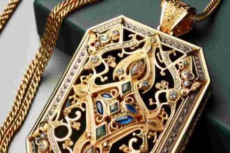 Herren Schmuck Gold Anhänger