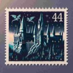 Hogwarts Briefmarke