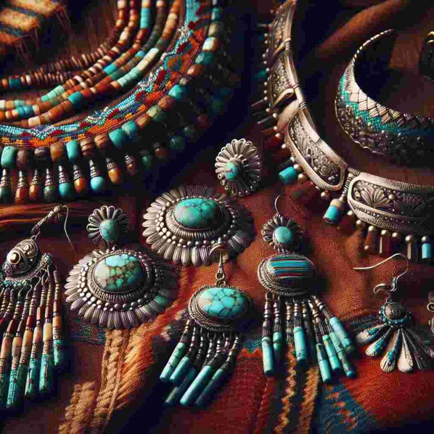 Indianer Schmuck Set