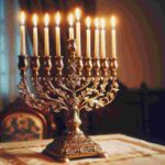 Jüdischer Kerzenständer