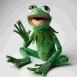 Kermit Der Frosch Puppe
