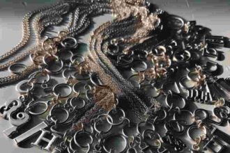 Ketten Mit Buchstaben Silber