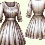 Kleid Gr. 48 A-Linie