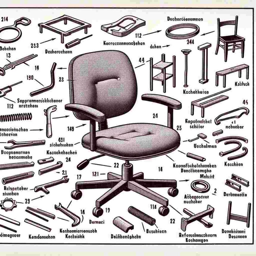 Lallemand Stuhl Ersatzteile